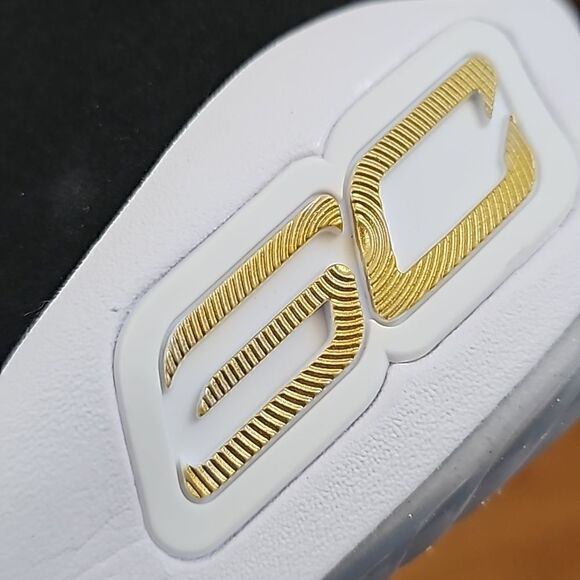 Under Armour Curry 4 \'More Dimes\' Men\'s Shoes 8 1298306-001 Black Gold White New main image 7